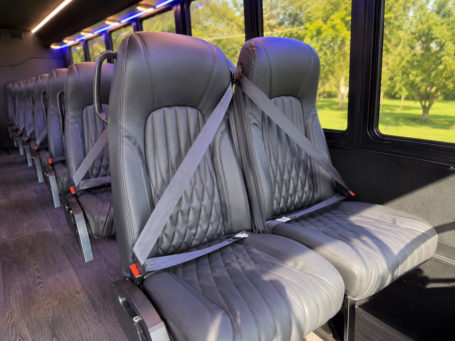 minibus interior